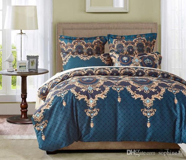 Luxury European Style Bedding Set Bedclothes Duvet Cover Pillow