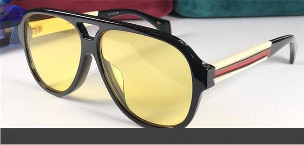

new fashion designer sunglasses 0463 pilots frame popular selling style uv400 lens protection eyew classic style, White;black