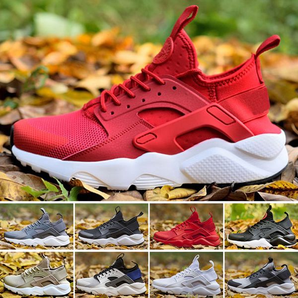

huarache 4 running shoes for men women black white red grey sneakers huaraches jogging sports shoes