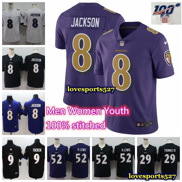 

Men women youth baltimoree ju tin tucker 8 lamar jack on raven jer ey 9 ju tin tucker 29 earl thoma 15 brown titched 52 ray lewi, Black;red