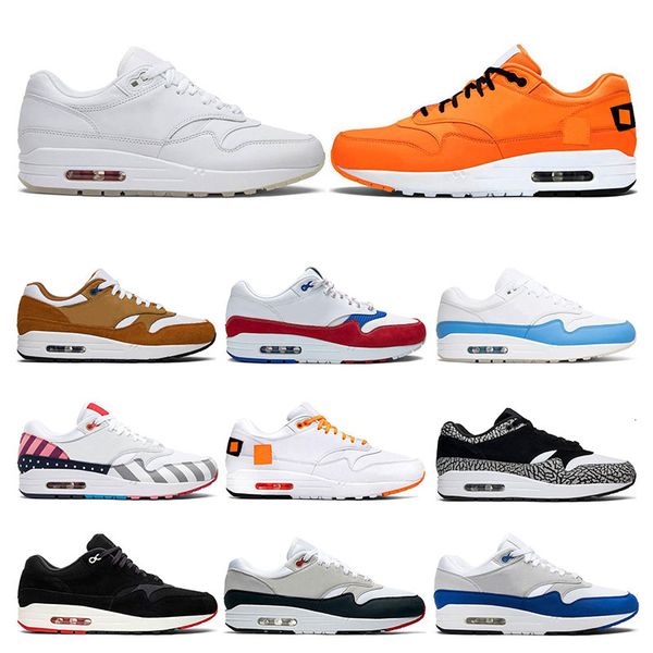

new running shoes for men bred anniversary royal triple balck elephant total orange white yellow womens sports sneaker trainers size 36-45, Black