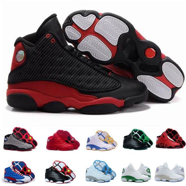 

13 13s men women basketball shoes air gs hyper royal italy blue bordeaux flints chicago b bred wheat olive j13 retro sneakers
