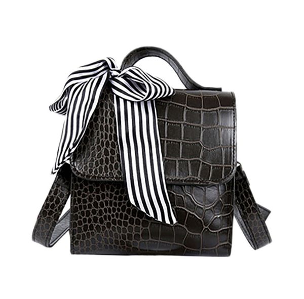 

ocardian luxury designer shoulder bags vintage women's new crocodile pattern handbag ladies retro scarf messenger bags j18