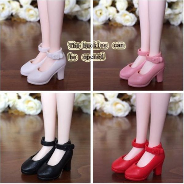 

4 пары красочных сандалий мода кукла одеваются обувь аксессуары для 1/6 масштаба 12 дюймов мяч сочлененные девушки куклы