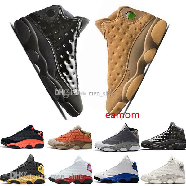 

с дешевые новый 13 13с шапочке и мантии терракотовые румяна мужская обувь баскетбол чикаго черный инфракрасный кремни разводят мужчины спорт, Black