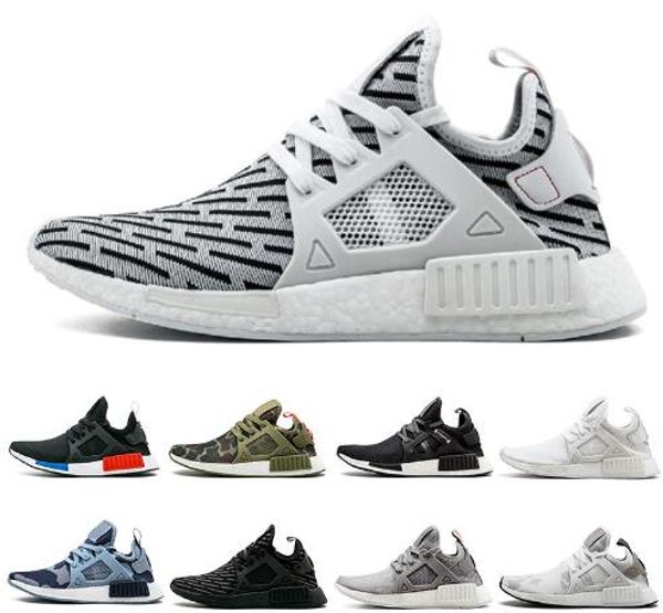 

zebra nmd xr1 кроссовки mastermind япония осень оливково-зеленый camo glitch черный белый синий пакет og классические дети мужчины женщины с, Black