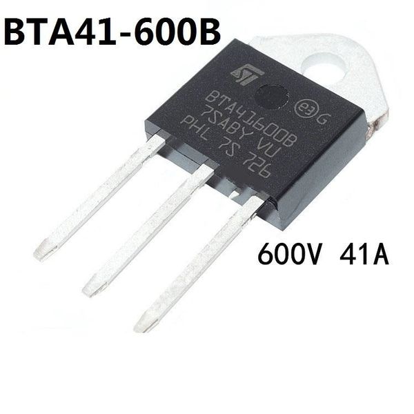 

st bta41-600b to-3p two-way thyristor 600v 41a