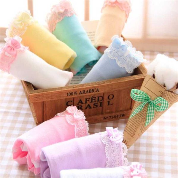 

7 pcs cotton underwear for girls 2018 new children soft panties teenages candy color briefs sq-825-7p, Camo