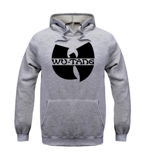 

wholesale-wu tang clan hoodie for men classic style winter sweatshirt 5 style sportswear hip hop jacket clothing fast shipping epacket, Black