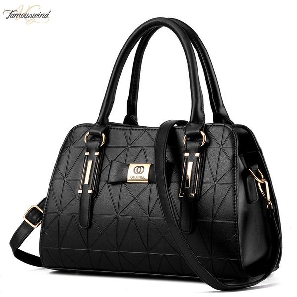 

fashion women leather handbag inclined female bow knot shoulder bags handbags lady shopping tote soft messenger bag sac