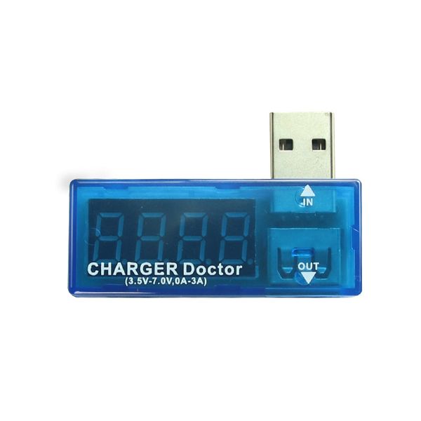 

usb voltage current display "watch header charge detection display instrument current port test 012