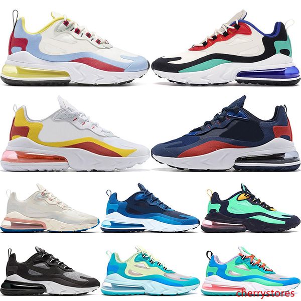 

2020 react men women running shoes bauhaus optical blue void light beige chalk hyper jade fashion mens trainers sports sneakers 36-45