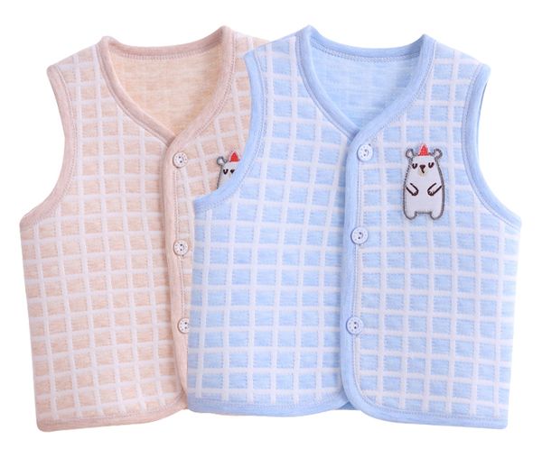 

baby vest winter cotton autumn and winter new baby warm vest men and women baby newborn vest, Camo