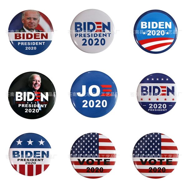 

2020 cartoon cute heart tooth metal brooch lapel pin buckle pin brooch denim jacket pin biden badge funny gift fashion jewelry 161 #957, Silver