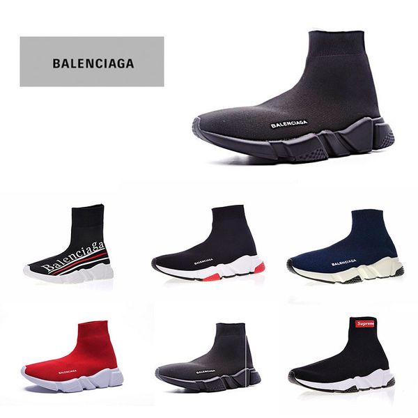 

2019 balenciaga ock hoe peed trainer ca ual hoe neaker peed trainer ock race black hoe men women port hoe no10