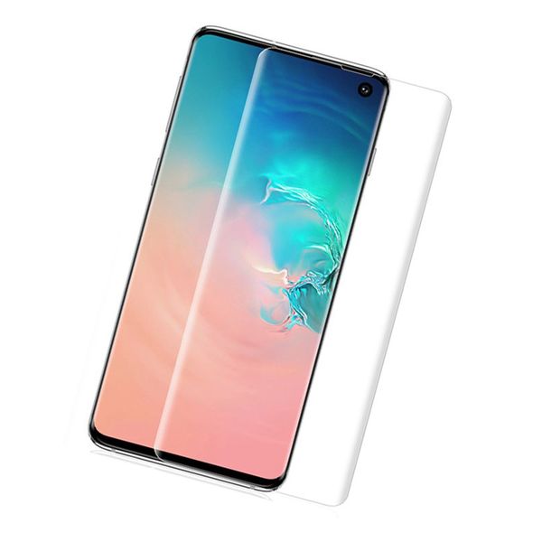 

Whosesale Hot For Samsung Galaxy S10 Plus S10E Soft TPU Screen Protector Film Fingerprint Sensor Compatible Full Cover Screen