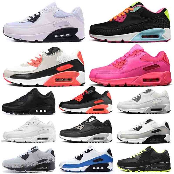

brand 2020 new arrive trainers mens womens sports 90s running shoes triple white bred infrared fashion designer luxury sneakers