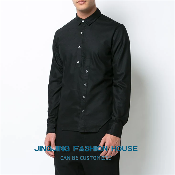 

men's casual shirts s-5xl style european and american simple fashion loose shirt men thin handsome coat young personality hair stylist, White;black
