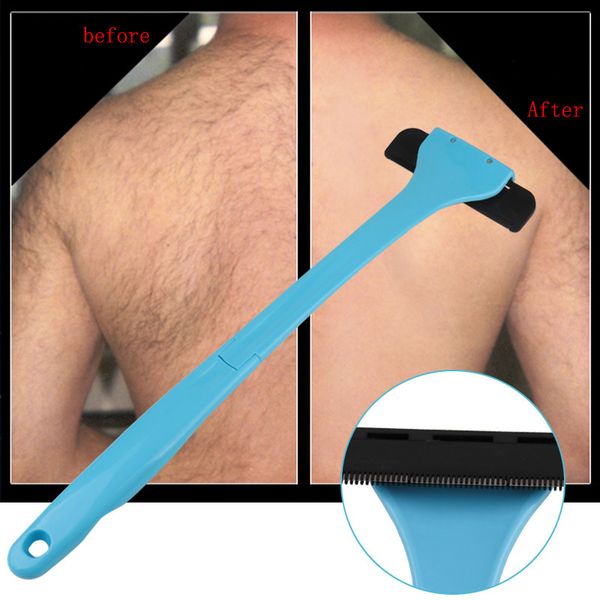 2019 Men Manual Back Hair Shaver Blade Trimmer Do It Yourself