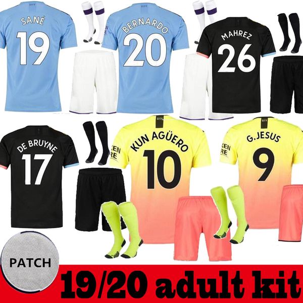 

2019 2020 kit manche ter ane je u city occer jer ey mahrez 2019 2020 de bruyne kun aguero football hirt et