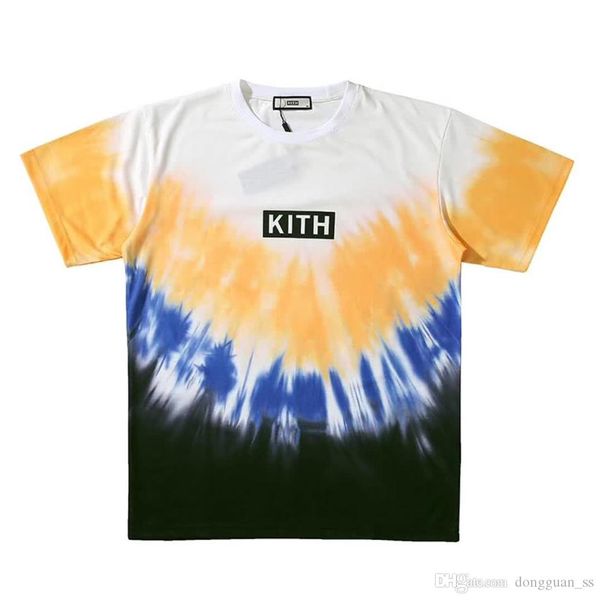 

2020ss t-shirt men women summer t-shirts cotton tie dye tee hip hop, White;black
