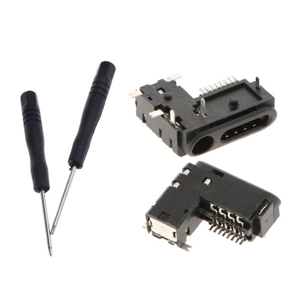 

headset headphone audio jack component port 2.0 interface with screwdrivers compatible with playstation 4 ps4 controller