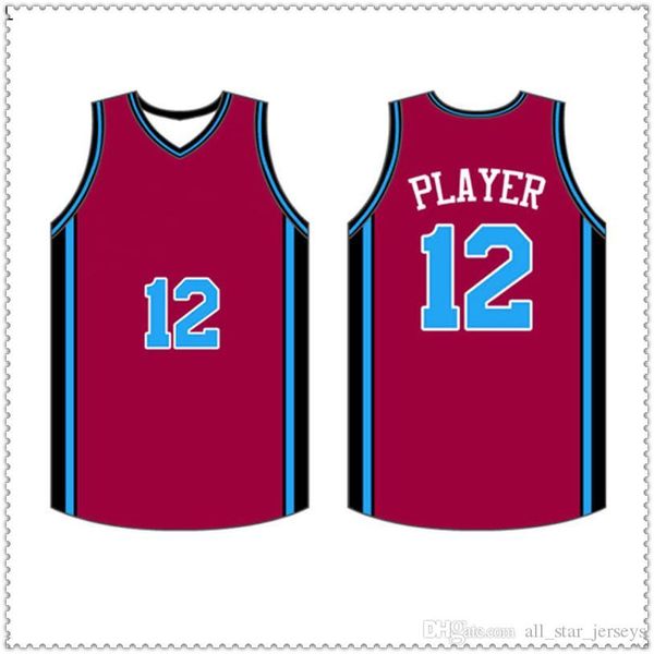 

mens jerseys embroidery logos jersey wholesale eqe5464646, Black;red