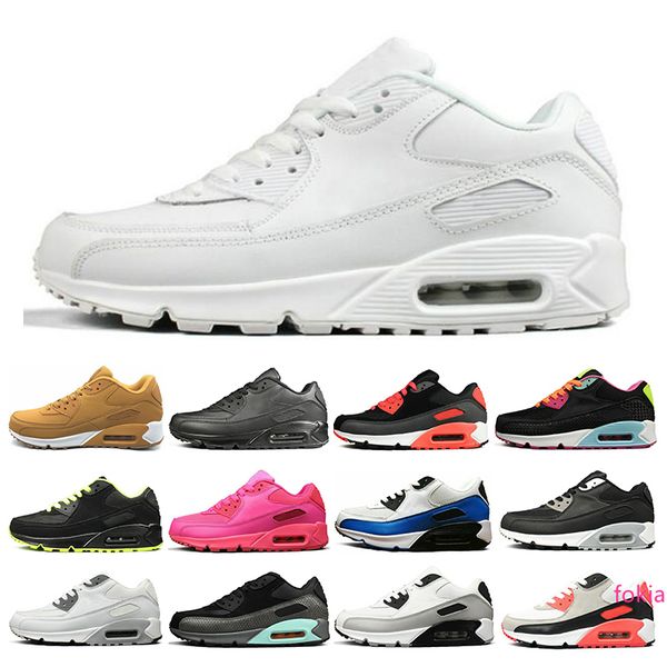 

triple white black yellow mens womens running shoes grey pink mens trainers cushion surface breathable sports sneakers 36-45