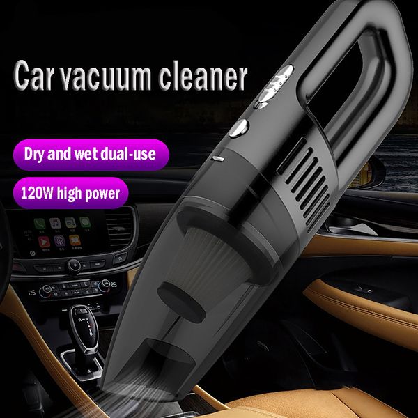 

kongyide car vacuum cleaner 12v 120w high power for auto mini portable wet dry dual-use handheld duster 3200kpa vacuum cleaner