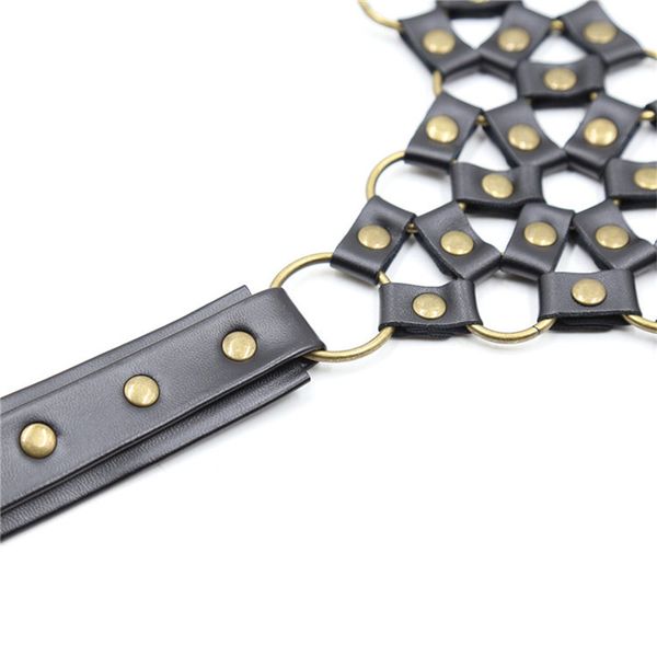 

collar leather t-shaped bronze performance neck sleeve passionate for health care orgasm adults love passion suppliesjouets eqdl