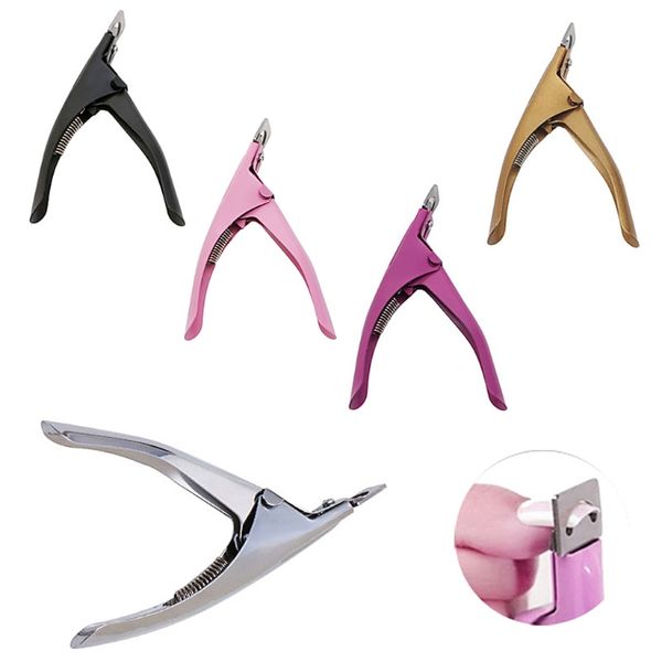 

new acrylic uv gel nail clippers cutter false nail tips cutting nails tool manicure beauty tools sale