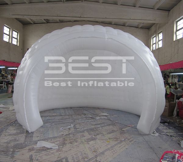 

белый шатер иглу раздувной, самый популярный раздувной шатер купола воздуха ночи шатра раковины черепахи двойной раздувной, раздувной шатер