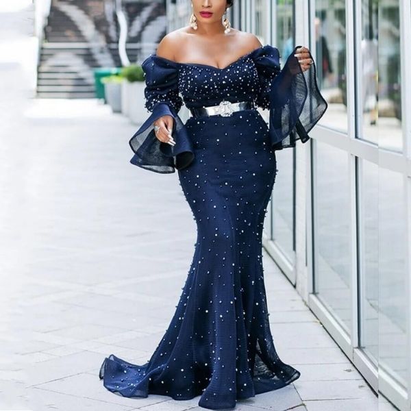 

2020 women bodycon maxi dresses elegant summer off shoulder beading mermaid slim robe vintage ladies party long dress, Black;pink