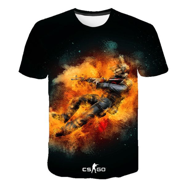 

пѬоладнй cs go геймеѬ новй csgo мђжин женин деи ђболка 3d пеа коѬоким, White;black