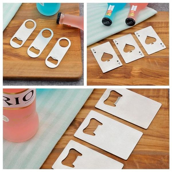 

three very innovative and fashionable style stainless steel bottle opener beer bottle opener household bar tools t3i5079