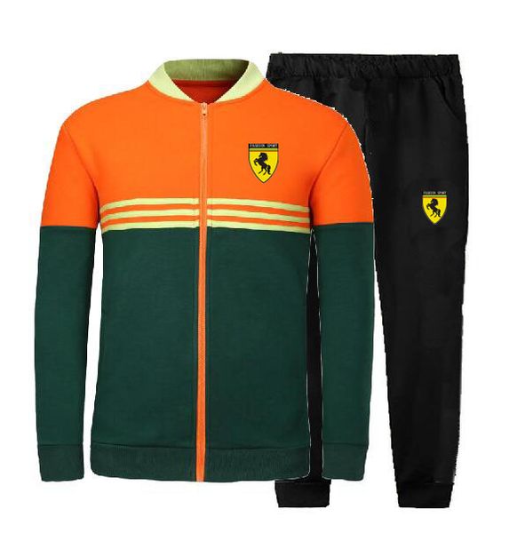 

men's gym tracksuit sport jacket coat suit set trousers jogging bottom sweatsuits blazer train track suit, Gray