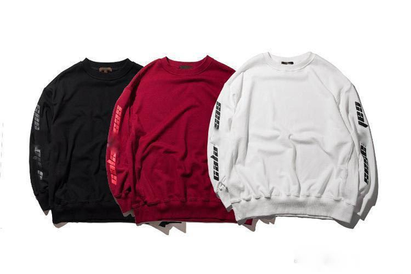 

мужчины женщина kanye west толстовка толстовка сезон 4 толстовки толстовка tracksuit хип-хоп мода калабасас hoodies3149 #, Black