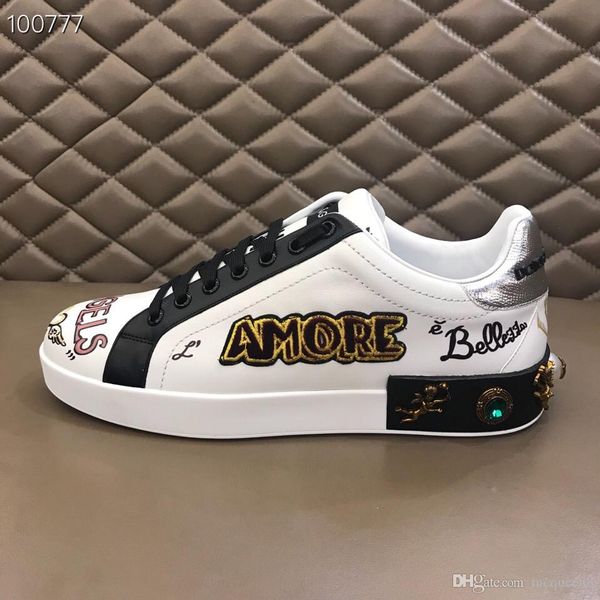 

19 men de igner hoe dolce gabbana prince graffiti print neaker de igner dg ace hoe for men