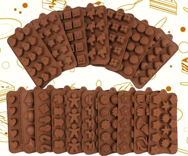 

new arrive baking tools non-stick cake mold silicone chocolate mold jelly and candy mold 3d diy best