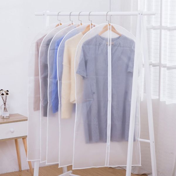 

color transparent clothes non-woven non-woven peva washable clothes dust cover printed suit dust cover
