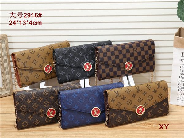 

2020 new men women wallet handbag purse shoulder bag women fashion shopping bag fashion wallet package with box