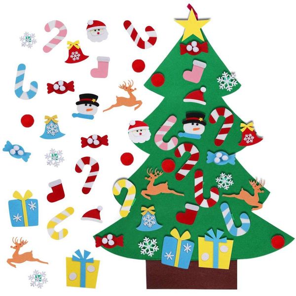 

mini tree christmas tree ornaments christmas ornaments felt dropship flocked