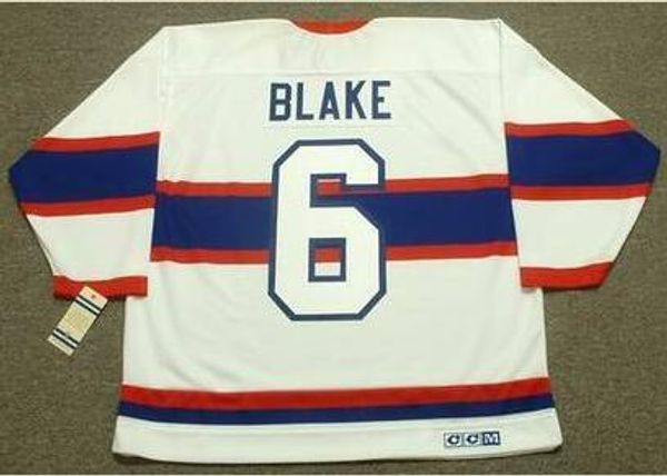 

custom men youth women vintage #6 toe blake montreal canadiens 1946 ccm hockey jersey size s-5xl or custom any name or number, Black