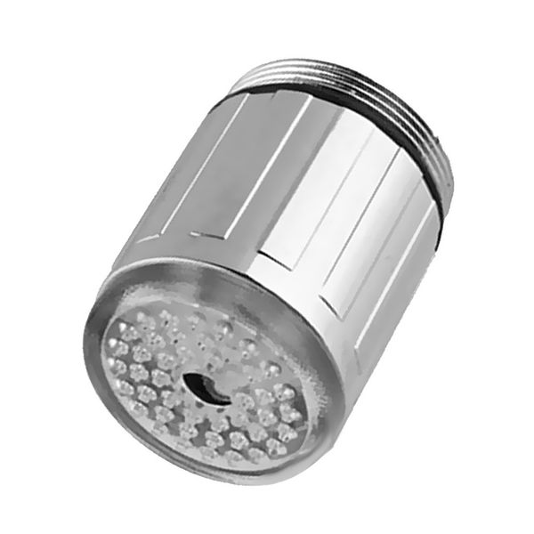 

chrome purified water spout led kitchen sink faucet swivel mixer tap blue