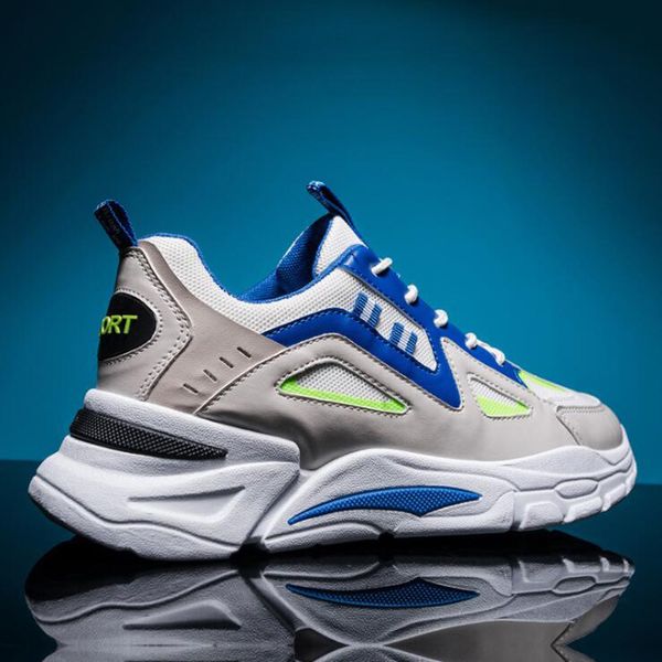 

2020 men running shoes yellow white split fashion men trainer breathable triple black mesh outdoor sport sneaker -07