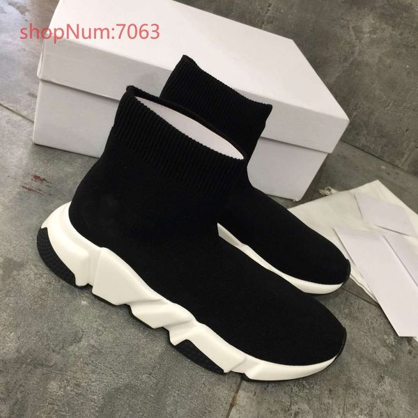 

2019 luxury brand ock hoe black white ca ual hoe for men oero black trainer women boot neaker de igner hoe 36 45