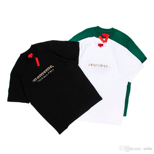 

19ss box logo gold bars tee limited skateboard t-shirt men women couple summer fashion casual street t-shirt s-xl unhs147