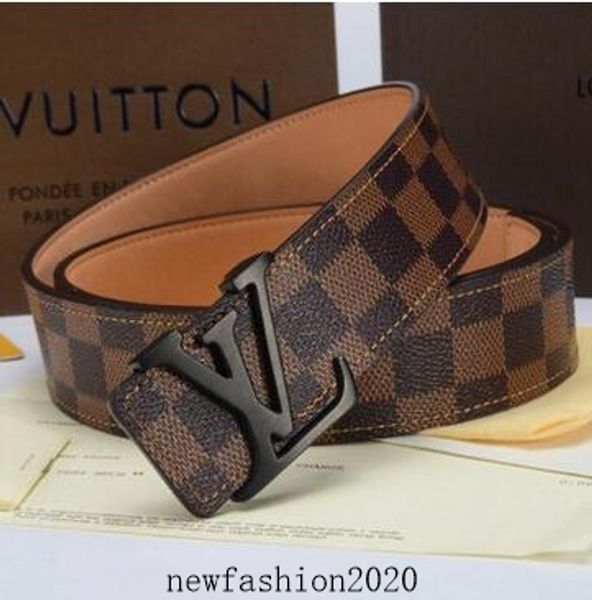 

designer belts mens designer belts genuine leather business belt buckles luxury belt black strap big gold buckle womens belt gift, Black;brown
