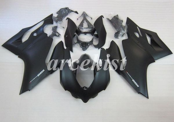 

new abs fairings kits fit for ducati 899 panigale 1199 12 13 14 15 16 899s 1199s 2012 2013 2014 2015 bodywork set custom black matte