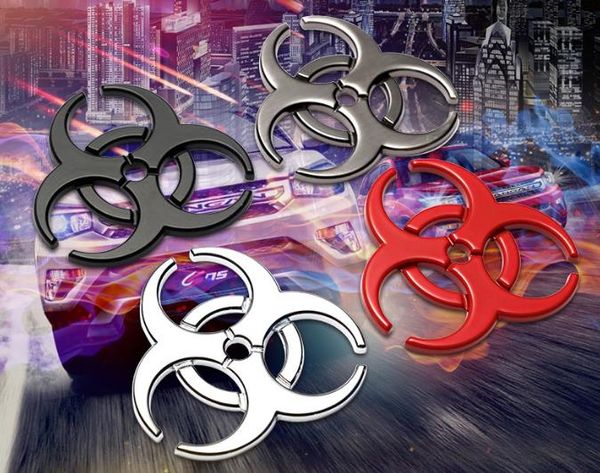 

car logo umbrella refitting blood metal car stickers body stickers side logo